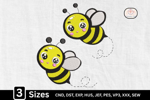 Cute Kawaii Bumble Bee