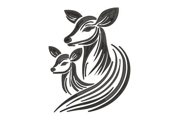 Deer and Fawn
