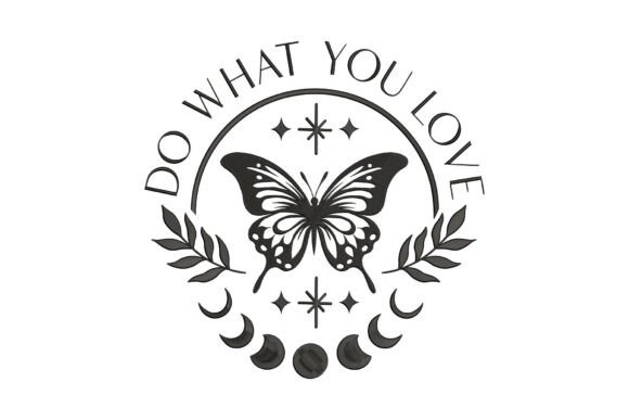 Do What You Love Celestial Butterfly