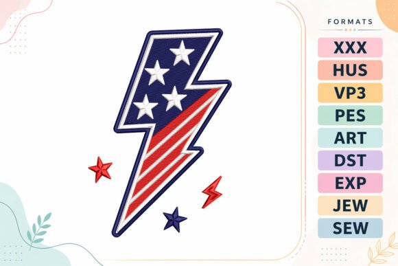 Lightning Bolt 4th of July
