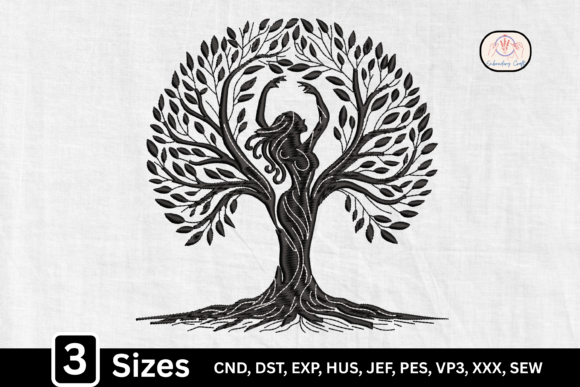Mother Nature Sacred Tree Goddess