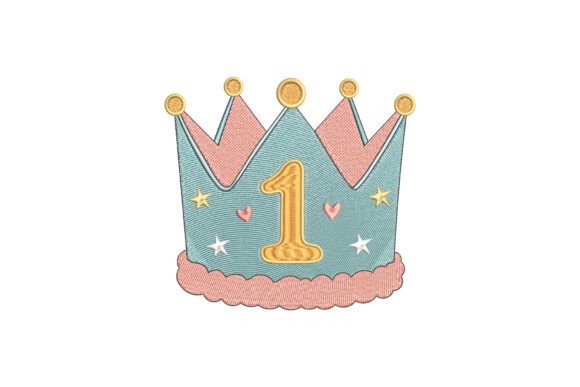 My 1st Birthday Princess Crown
