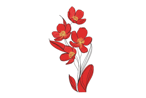 Red Wildflower