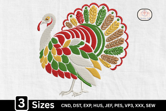 Thanksgiving Folk Art Turkey