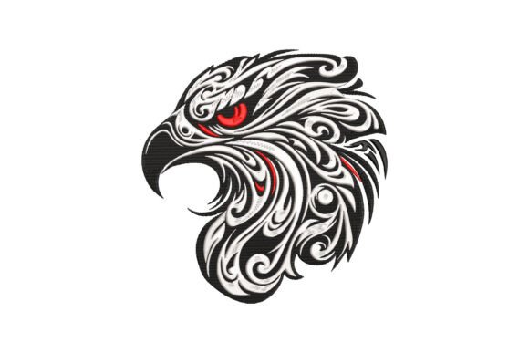 Tribal Eagle Head